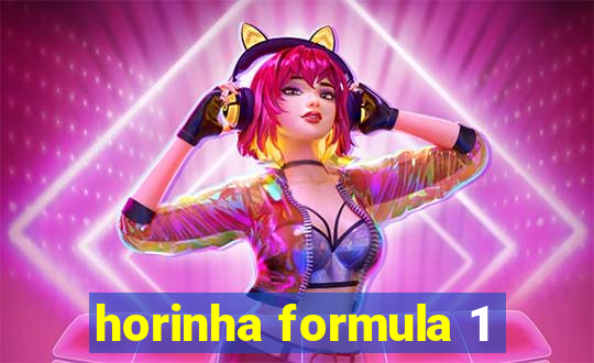 horinha formula 1